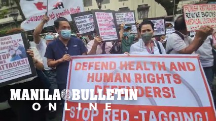 Group of medical doctors condemn red-tagging against Dr. Badoy