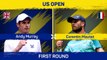 Murray reaches 200 milestone after first-round US Open win