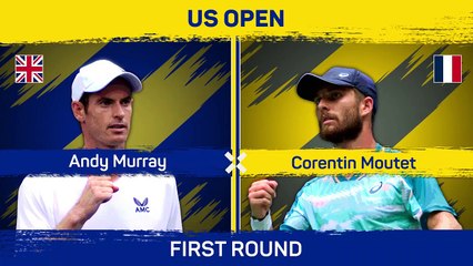 Murray reaches 200 milestone after first-round US Open win