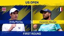 Murray reaches 200 milestone after first-round US Open win