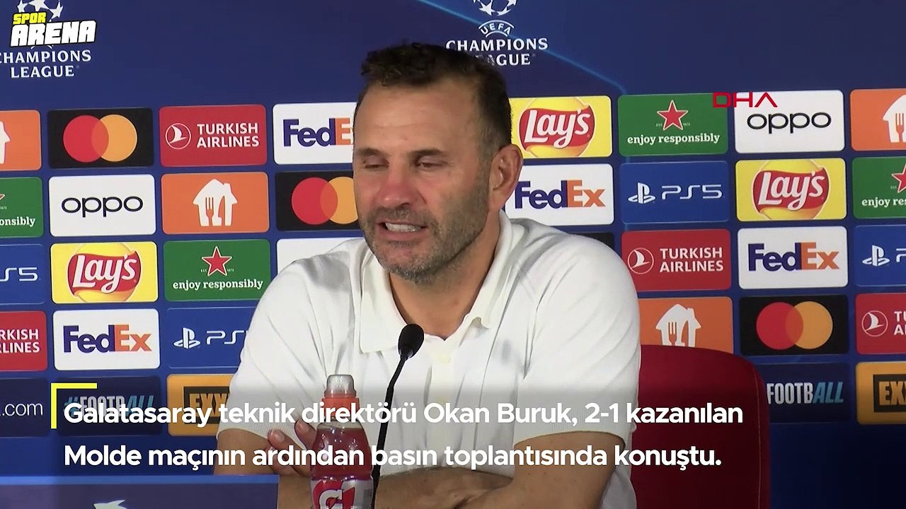 Galatasaray'da Okan Buruk, Molde maçı sonrası açıkladı: Takımdan gitme durumu var