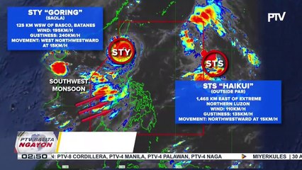 Sama ng panahon sa labas ng PAR, isa nang ganap na severe tropical cyclone