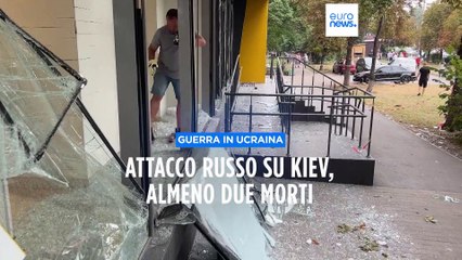 Raid su Kiev nella notte, due morti e tre feriti