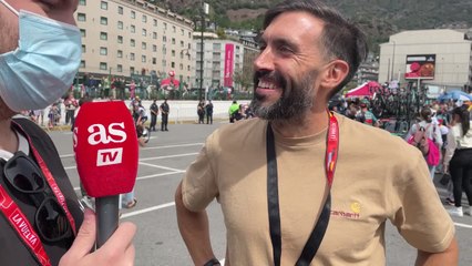 VUELTA A ESPAÑA 2023 | ENTREVISTA con EDER SARABIA | FC ANDORRA | Diario AS