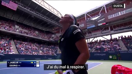 US Open - Jabeur reçoit une sérénade après sa victoire stressante