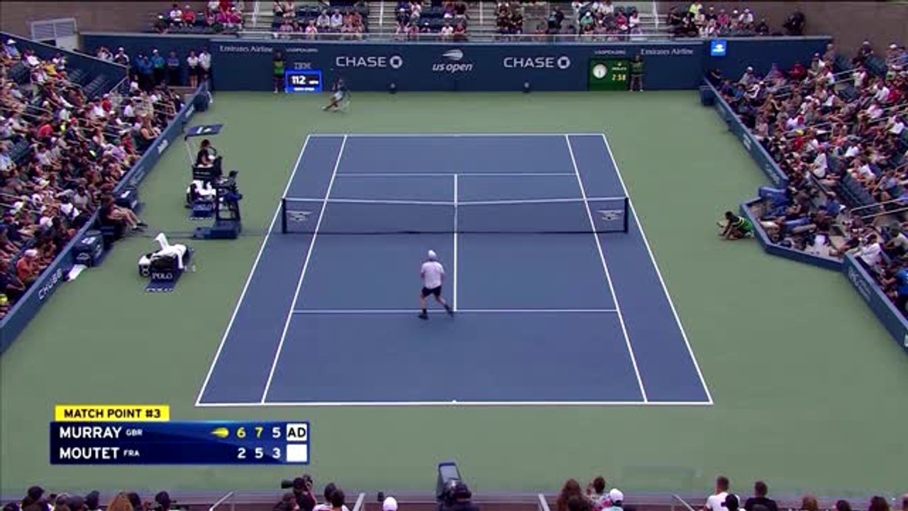 Highlights: Murray gewinnt 200. Grand-Slam-Match