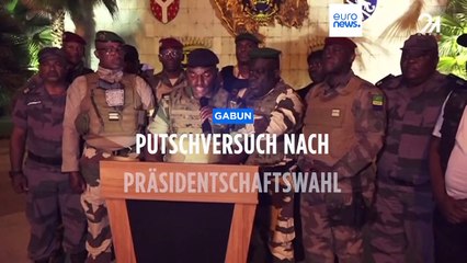 Putsch in Gabun: Militär verkündet "Ende des Regimes"