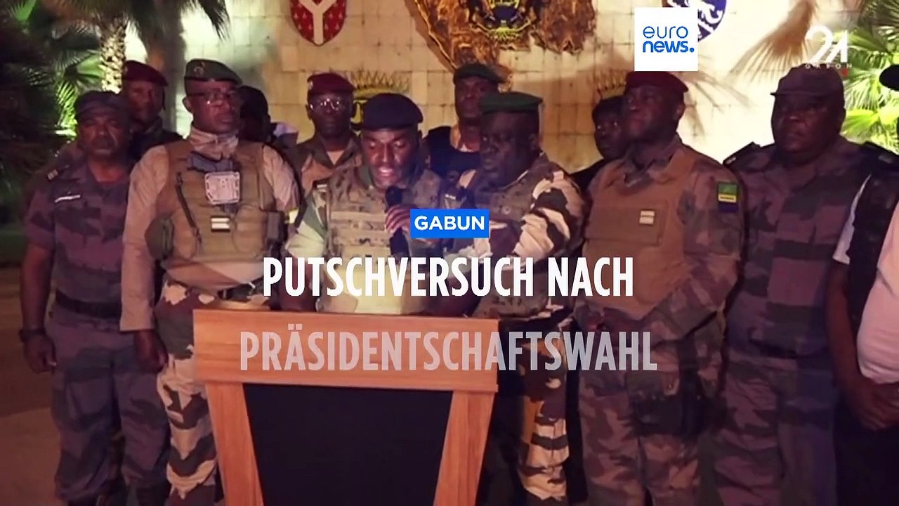 Putsch in Gabun: Militär verkündet 'Ende des Regimes'