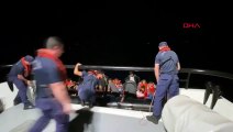 Yunanistan unsurlarınca geri itilen 36 kaçak göçmen kurtarıldı