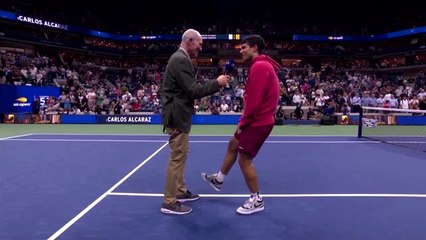 US Open - Quand Alcaraz tient sa promesse et chante 'Vagabundo'