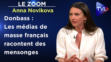 Le Zoom - Anna Novikova : SOS Donbass au secours des Ukrainiens bombardés