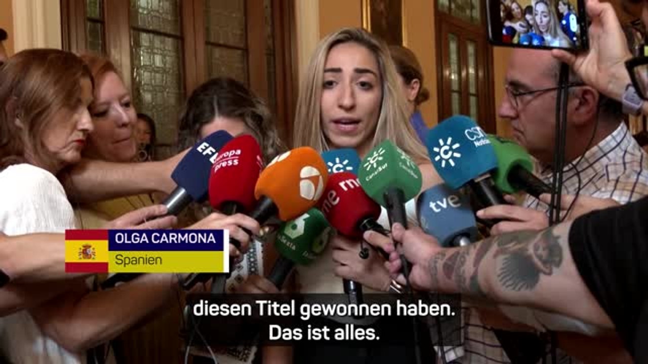 Carmona: Rubiales 'wird WM-Triumph nicht trüben'