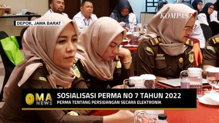 Suasana Sosialisasi Perma No 7 tahun 2022 Soal Persidangan Secara Elektronik- MA NEWS