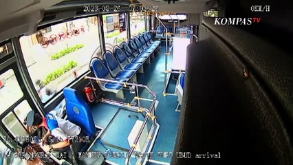 Pria Diduga Kelainan Jiwa Ancam Sopir Bus, Kini Pelaku Sudah Ditangkap Polisi