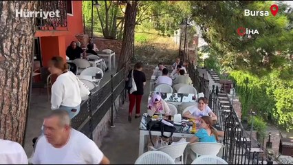 Bursa'da kira yüzünden mülk ve işletme sahibi kavga etti, müşteriler saatlerce mahsur kaldı