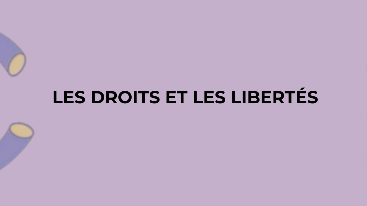 Les droits et libertés
