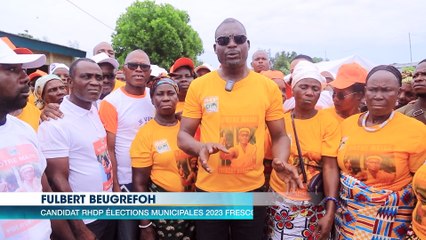 Fulbert Beugrefoh (RHDP) et Eva Kokora (PDCI-PPACI) à la conquête de la mairie de Fresco