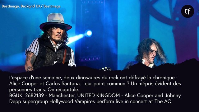 Santana, Alice Cooper, Kiss : pourquoi les dinosaures du rock sont-ils transphobes ?