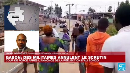Tentative de coup d'Etat au Gabon : scènes de liesse dans plusieurs quartiers populaires de la capitale