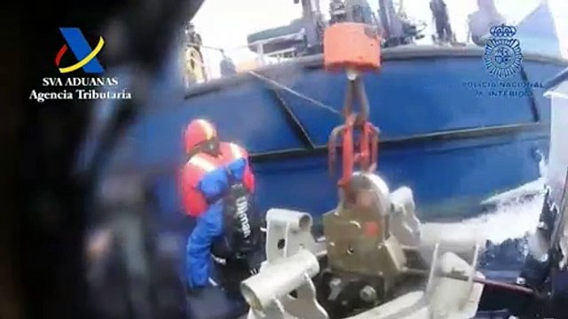 Interceptan en Canarias seis toneladas de hachís en una embarcación de una red internacional