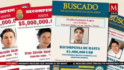 Inclusión de operadores de 'El Chapito' en la lista de más buscados por la DEA