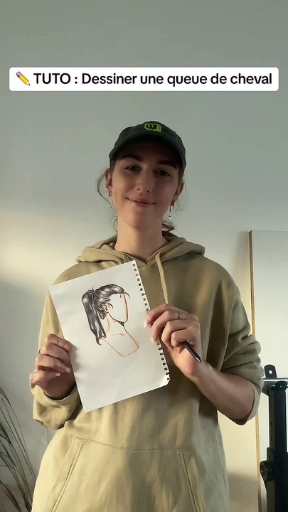 ✏️ TUTO : Dessiner une queue de cheval