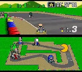 Super Mario Kart: Character Chaos online multiplayer - snes