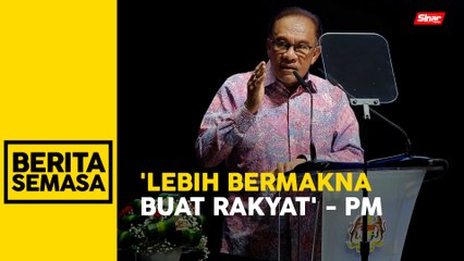 Baiki prasarana sekolah lebih penting daripada bina mercu tanda - PM