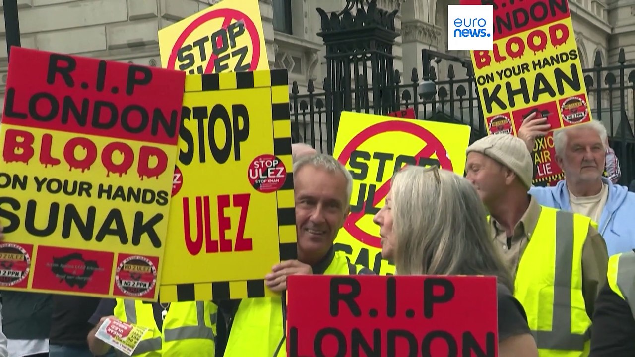 Proteste gegen Ausweitung der Umweltzone: 'Londoner Luft ist ziemlich sauber'