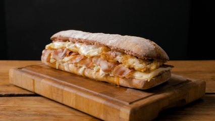 Nuestra versión del famoso bocadillo Esmorzaret