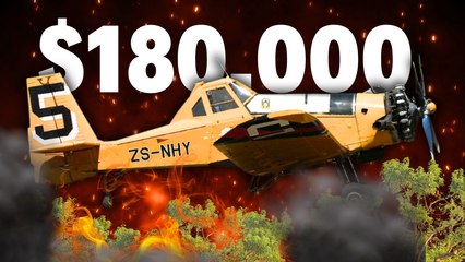 The Incribelde Dromader M-18 Water Bomber Airplane