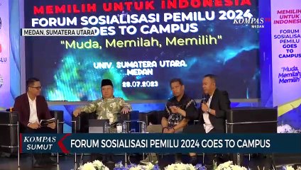 Kemenkominfo, KPU, dan Bawaslu Gelar Forum Sosialisasi Pemilu 2024 Goes to Campus