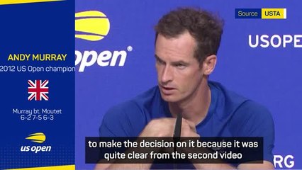 TENNIS: US Open: Murray critical of US Open Video Review system