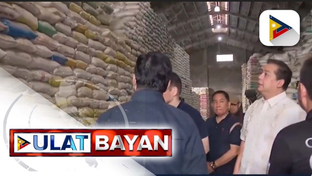 Apat na bodega ng bigas sa Bulacan, pansamantalang isinara matapos makitaan ng hinihinalang smuggled na bigas