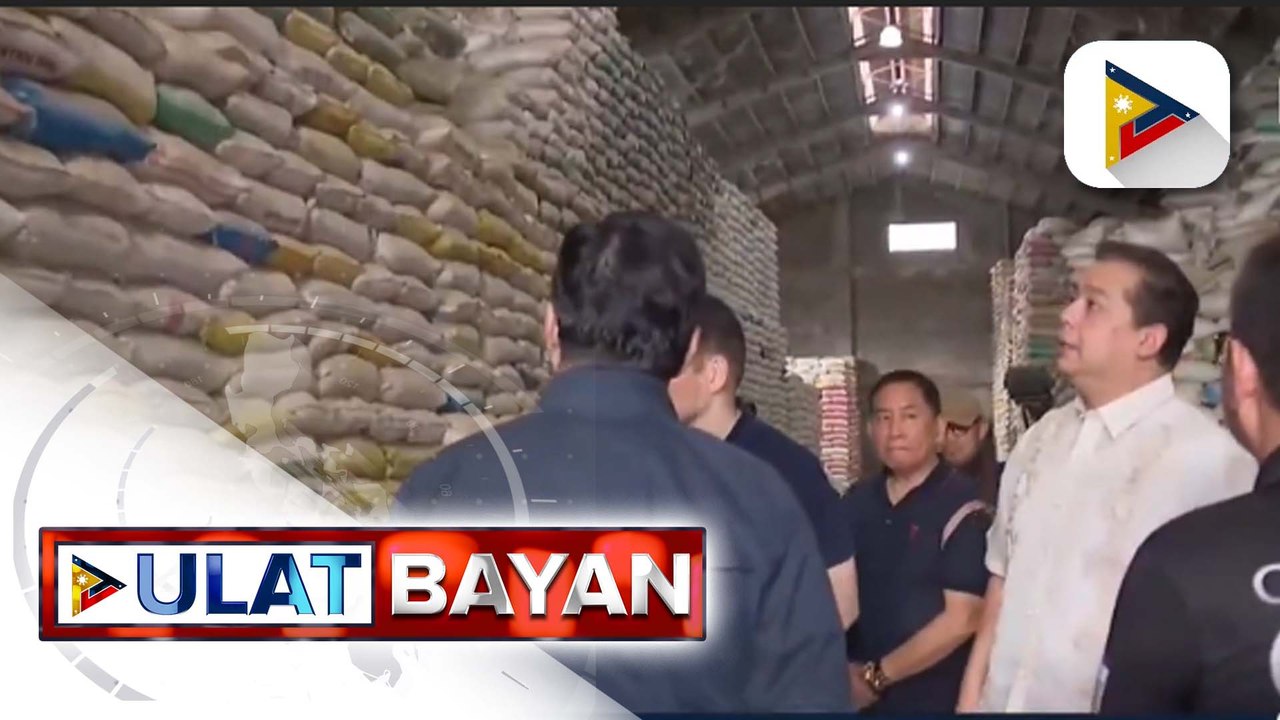 Apat na bodega ng bigas sa Bulacan, pansamantalang isinara matapos makitaan ng hinihinalang smuggled na bigas