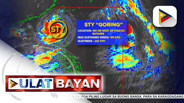 #GoringPH, napanatili ang lakas habang kumikilos palabas ng PAR