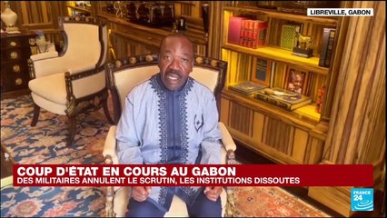 Coup d'Etat en cours au Gabon : le président Ali Bongo s'exprime dans une vidéo
