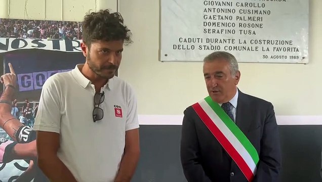 Palermo ricorda i 5 operai morti durante il lavori per i Mondiali allo stadio