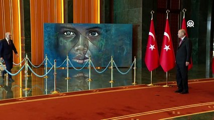 Cumhurbaşkanı Erdoğan, 30 Ağustos tebriklerini kabul etti