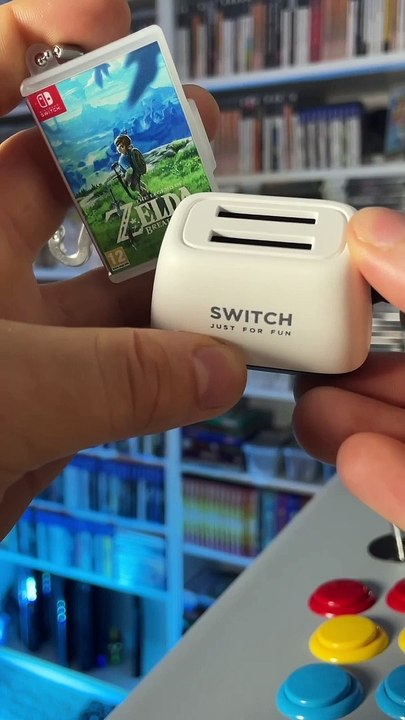 Mettte un jeu de switch dans un grille pain