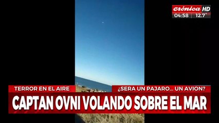 Filman impresionante OVNI en el cielo de Río Negro