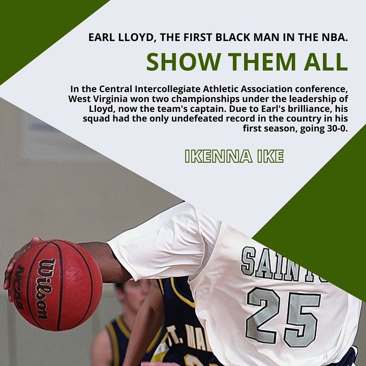 | IKENNA IKE | EARL LLOYD, THE FIRST BLACK MAN IN THE NBA: HE GAINED HIS SPOT (PART 2) (@IKENNAIKE)