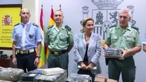 Seis detenidos de una organización criminal con base en Bizkaia a la que se han incautado 270 kilos