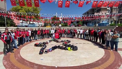 30 Ağustos Zafer Bayramı'nda Safranbolu'da Türk Bayrağı görseli oluşturuldu