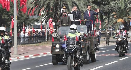 Vatan Caddesi’nde Zafer Bayramı töreni