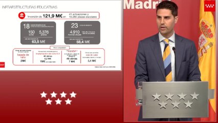 Colegios e institutos públicos madrileños contarán este curso con 2.000 profesores más