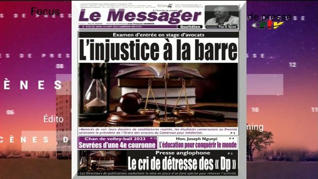 Débat Produits de Premières Nécessités Kribi - 27 Août 2023