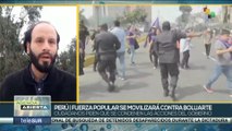 Fuerzas populares peruanas protestan contra Dina Boluarte