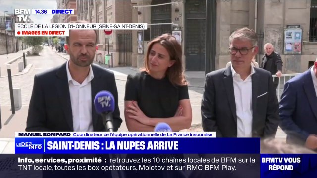 Manuel Bompard: On vient sans illusion mais avec détermination à la réunion des chefs de partis présidée par Emmanuel Macron