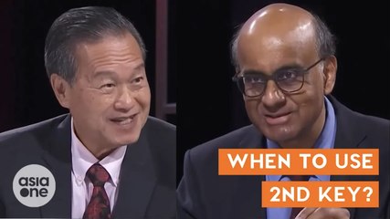 PE2023: Tharman, Tan Kin Lian differ on factors they would consider before using key to reserves